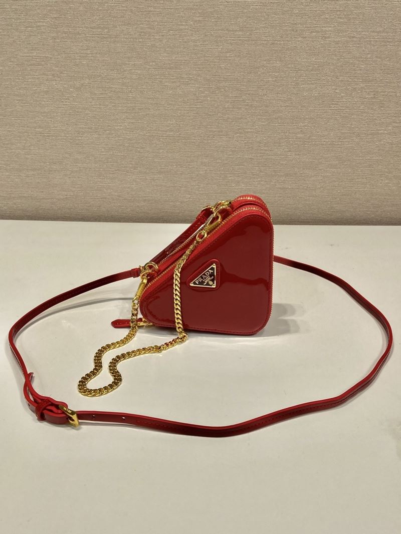 Pra*a triangle pouch
